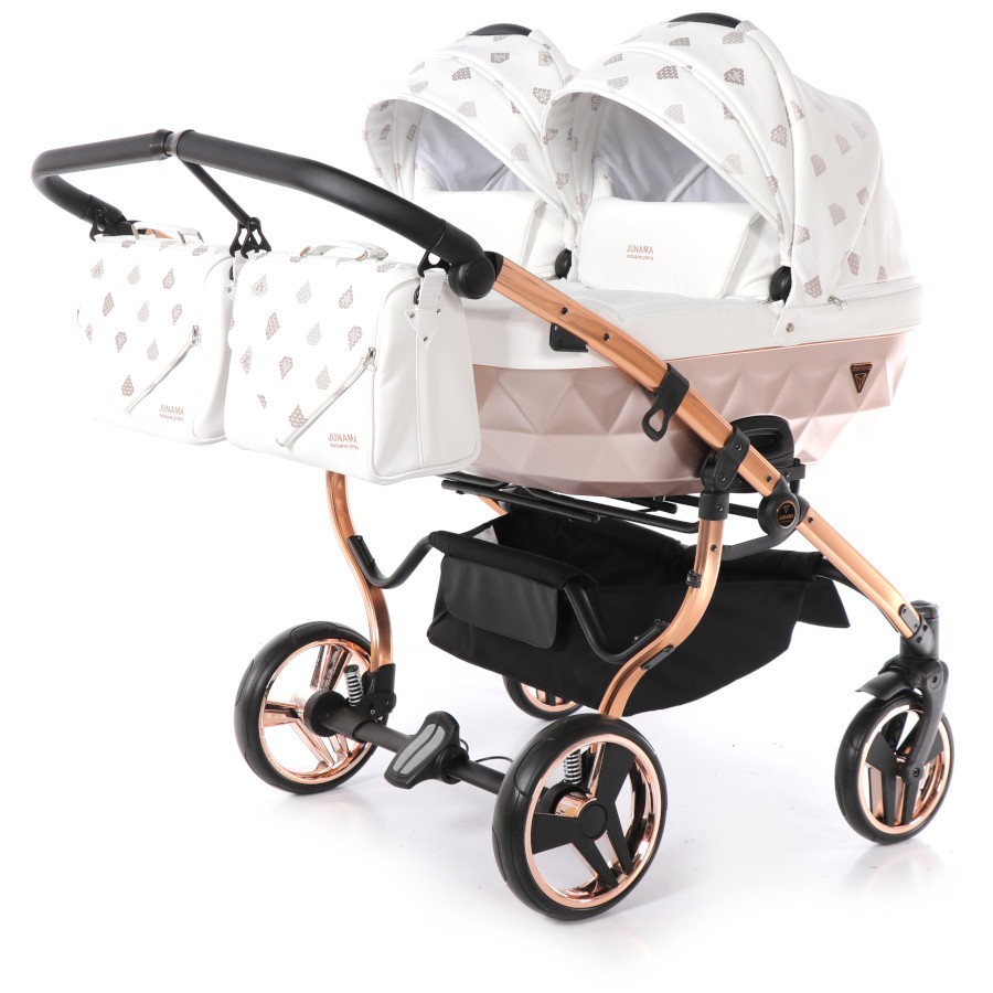Junama Duo Glow Zwillingskinderwagen 01
