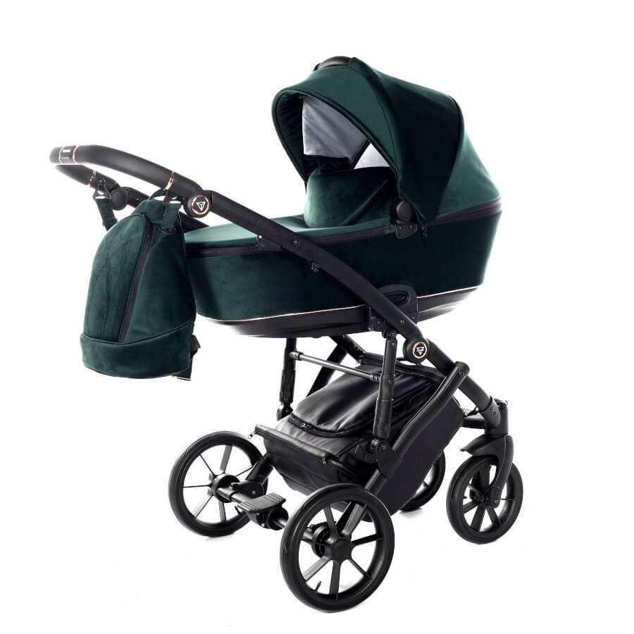 Junama Space Velur Kombi-Kinderwagen 01