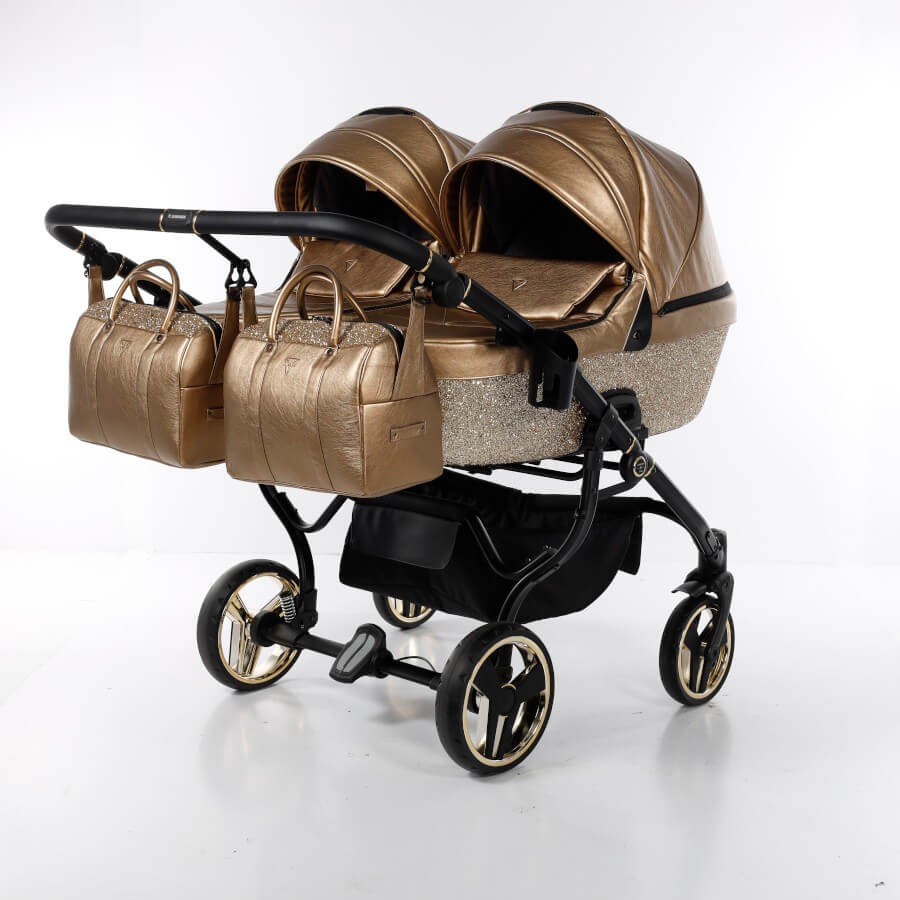 Junama Glitter Duo Zwillingskinderwagen 01